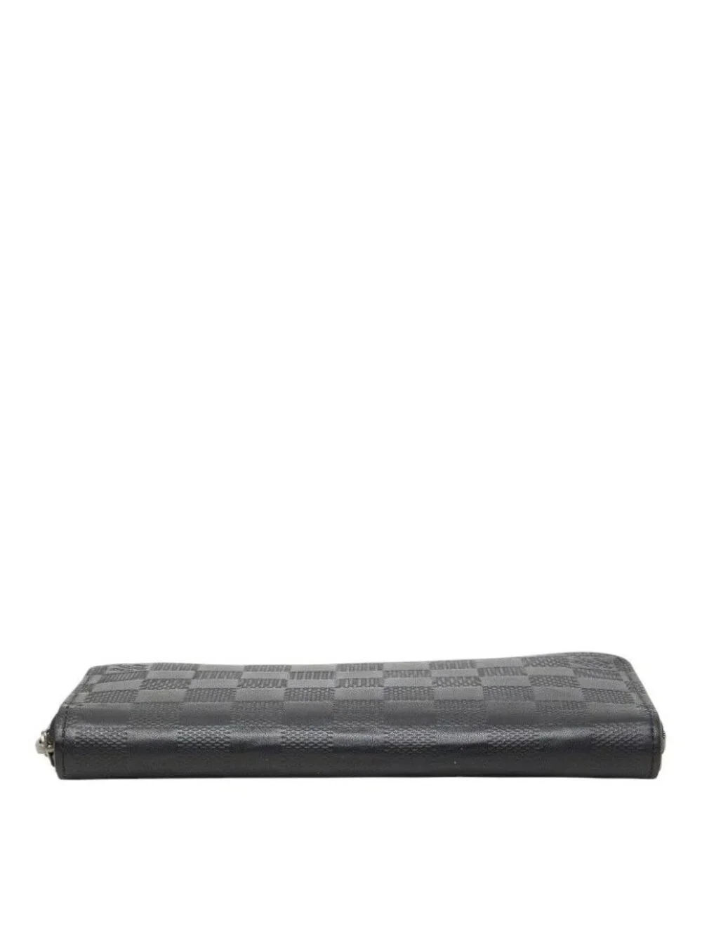 Louis Vuitton Damier Infini Zippy Wallet Vertical Zip Around Onyx Black Leather
